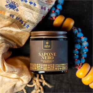 Sapone Nero africano con olio essenziale di eucalipto in Cura del corpo