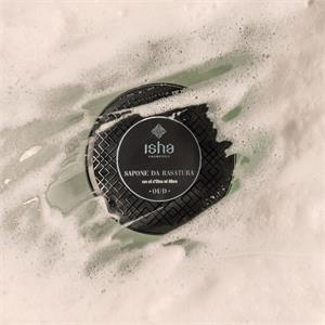 Sapone da Rasatura (Shaving Soap) with Olive and Laurel Oils - Oud Fragrance in Mens Line