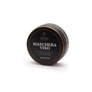 Maschera Viso Purificante con Argilla Ghassoul, Rosa Indiana e Olio di Argan Biologico in Cura del viso