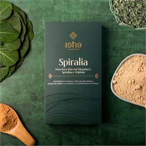 Maschera viso Spiralia con Vitamina C, Spirulina e Triphala in Cura del viso