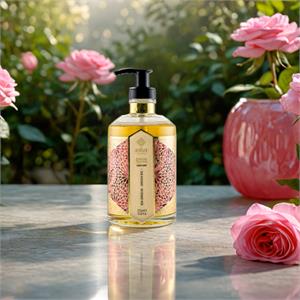 Rosa Damascena - Sapone Liquido - Edizione Limitata in Vetro 375ml in Cura del corpo