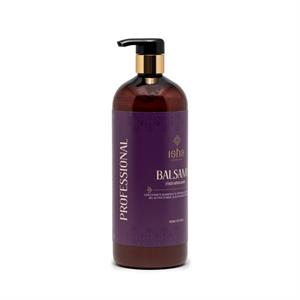 Balsamo Ristrutturante - Con Estratti Ayurvedici di Triphala ed Ashwagandha, Gel di Fico d'India, Olio di Ricino e Fitocherativa PRO 1l in Linea Professionale