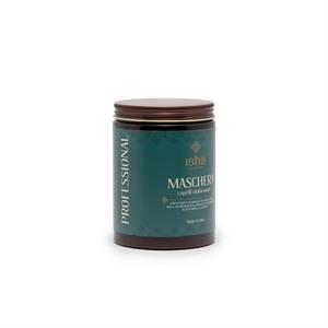 Maschera Capelli Rinforzante Con Estratti Ayurvedici di Fieno Greco, Amla, Ashwagandha, Idrolato di Rosmarino, Olio di Nigella, Katira PRO 1l in Linea Professionale