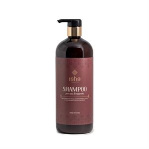 Shampoo per Uso Frequente Con Estratti di Amla, Ashwagandha e Tulsi, Olio di Ricino e succo di Aloe BIO PRO 1l in Linea Professionale