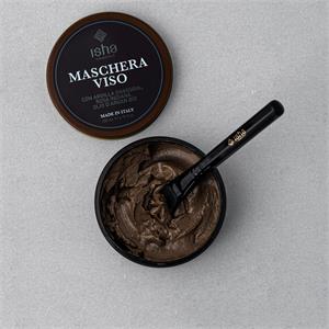 Pennello per Maschera Facciale con Manico in Legno e Applicatore in Silicone in Accessori