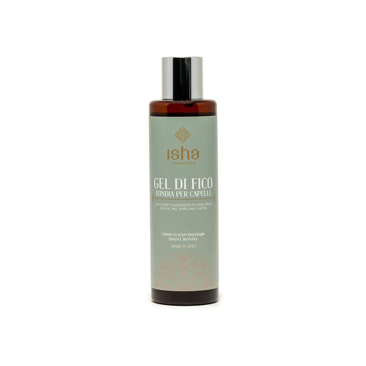 Gel Fico d'India Con Estratto Ayurvedico di Fieno Greco,  Semi di Lino, Spirulina e Katira