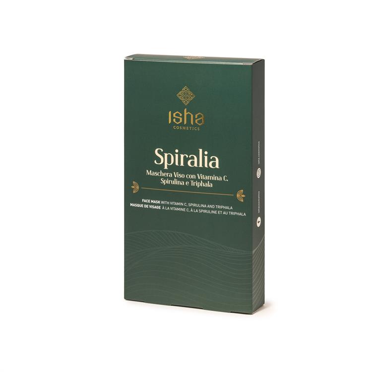 Maschera viso Spiralia con Vitamina C, Spirulina e Triphala