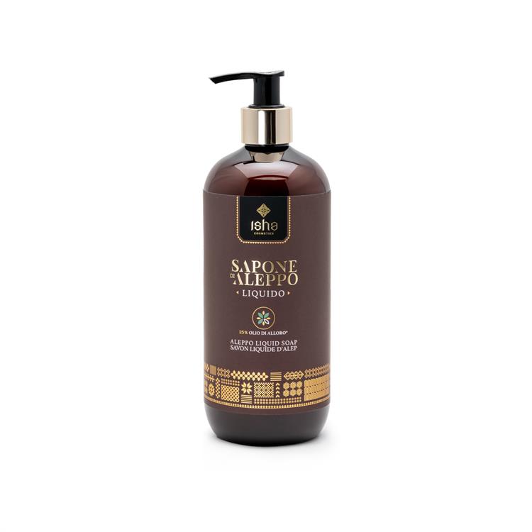 Aleppo liquid soap 25% Laurel oil- 500 ml