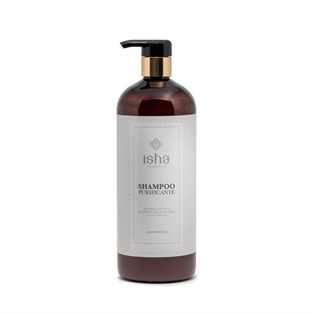 shampoo purificante con argilla ghassoul del marocco gel di fico dindia olio di argan bio pro 1l
